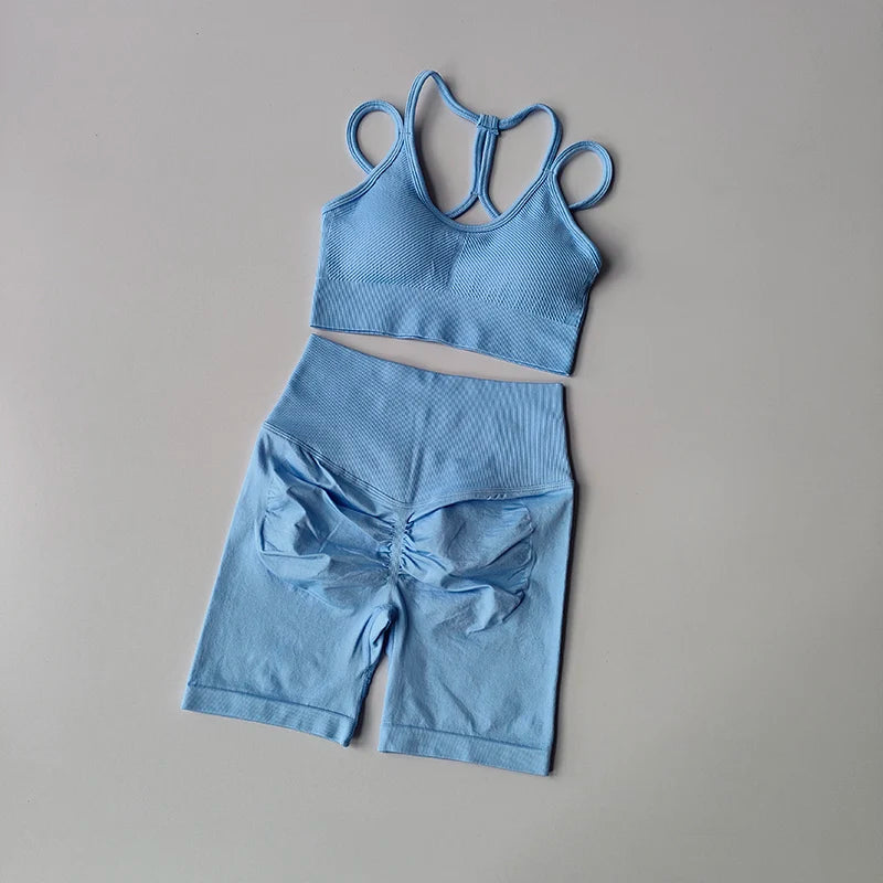 Sparkling Blush - Conjunto Shorts SweetGrape