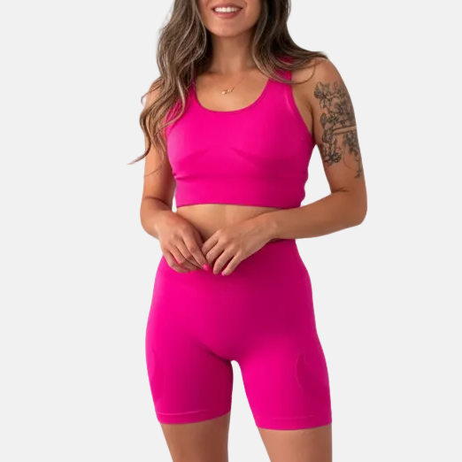 Conjunto Calção Rosa - Nectar Glow