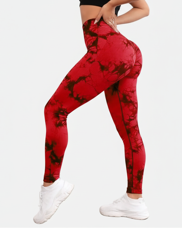 VelvetMotion Red Leggings SweetGrape