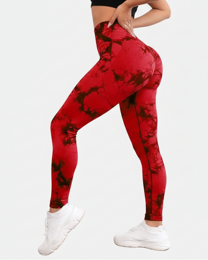 VelvetMotion Red Leggings SweetGrape