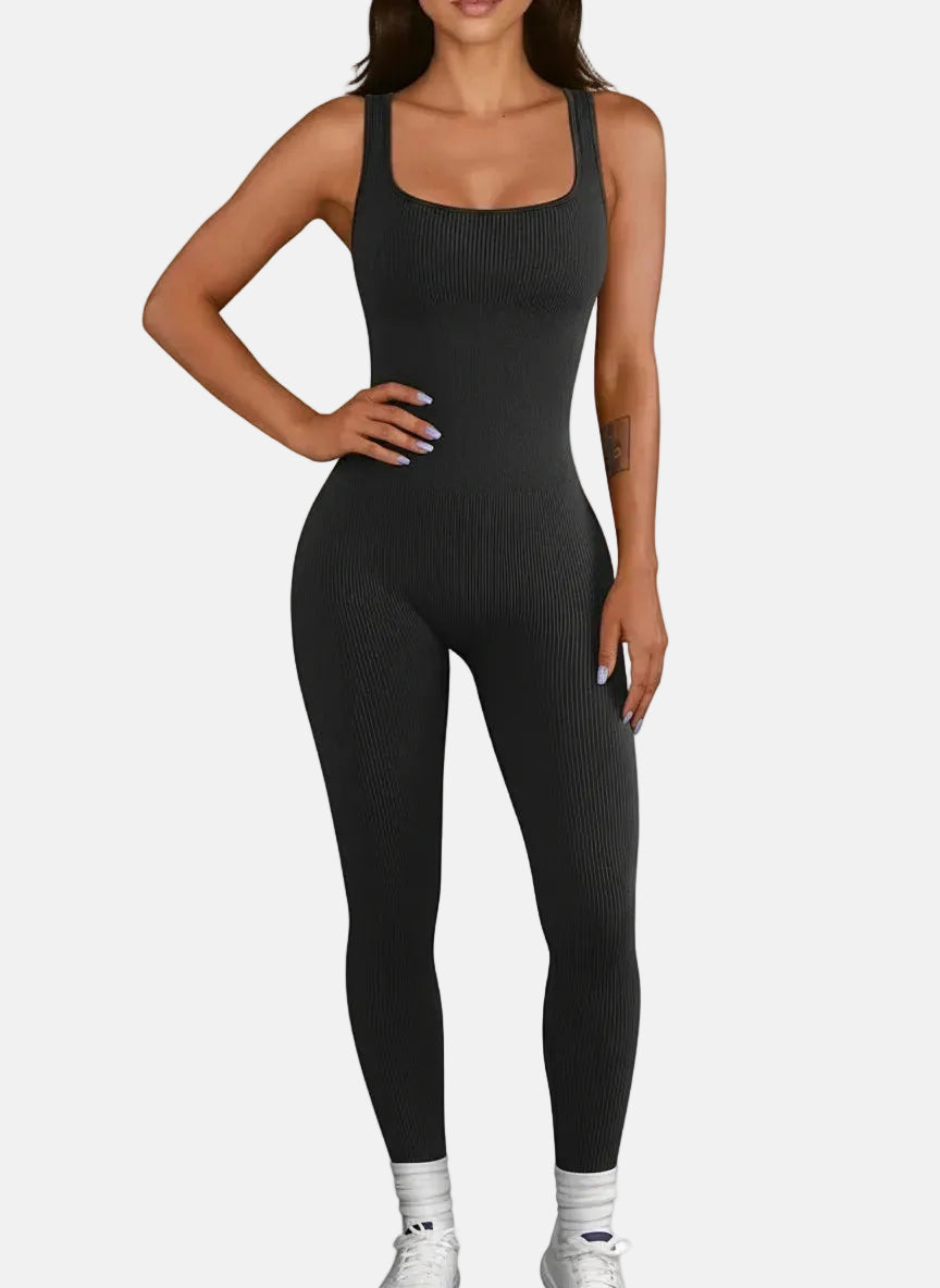 Berry Twist - workout jumpsuit SweetGrape - SEM PUSH UP