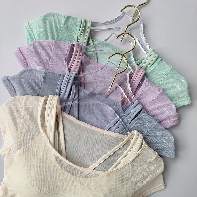 Mesh  Shirt SweetGrape