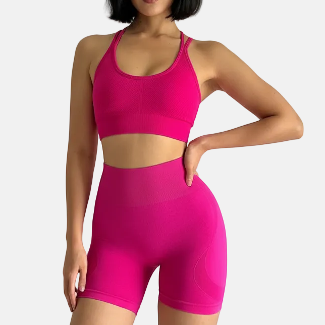 Sparkling Blush - Conjunto Shorts SweetGrape