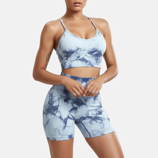 Conjunto Camuflado Azul Claro - Push Up