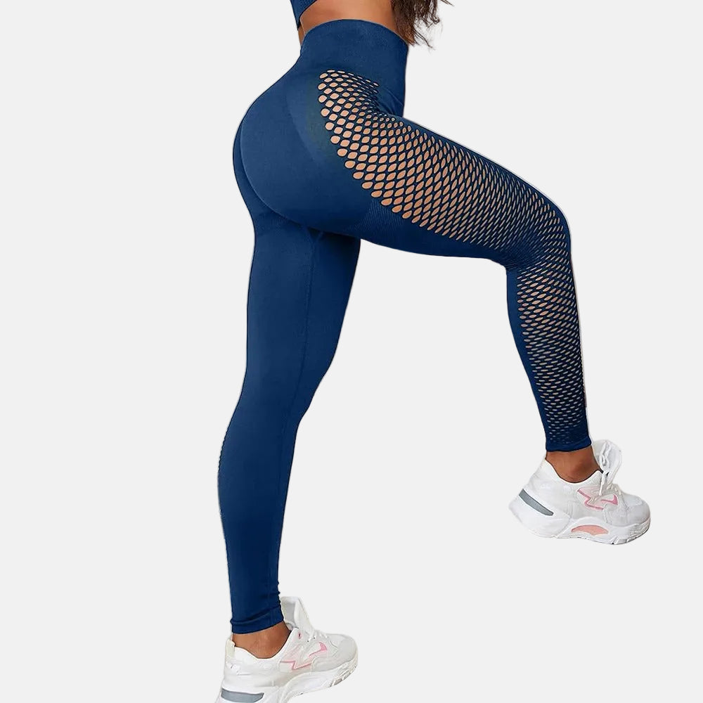 Legging Cintura alta Azul PushUp