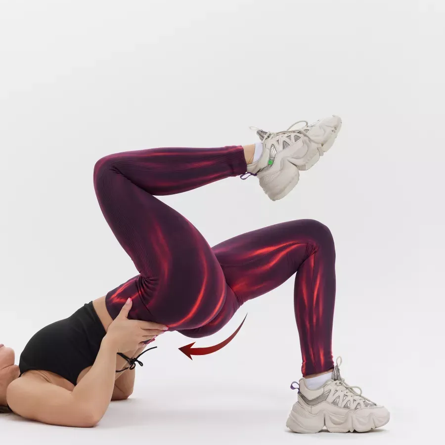 Aurora Legging SweetGrape Red